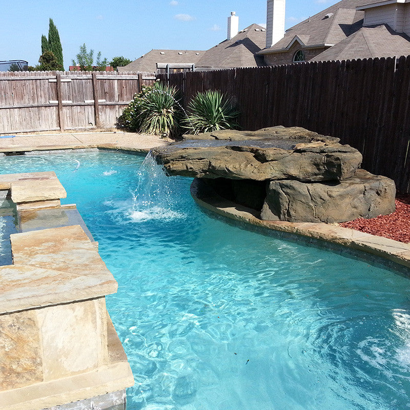 Grotto Swimming Pool Waterfall