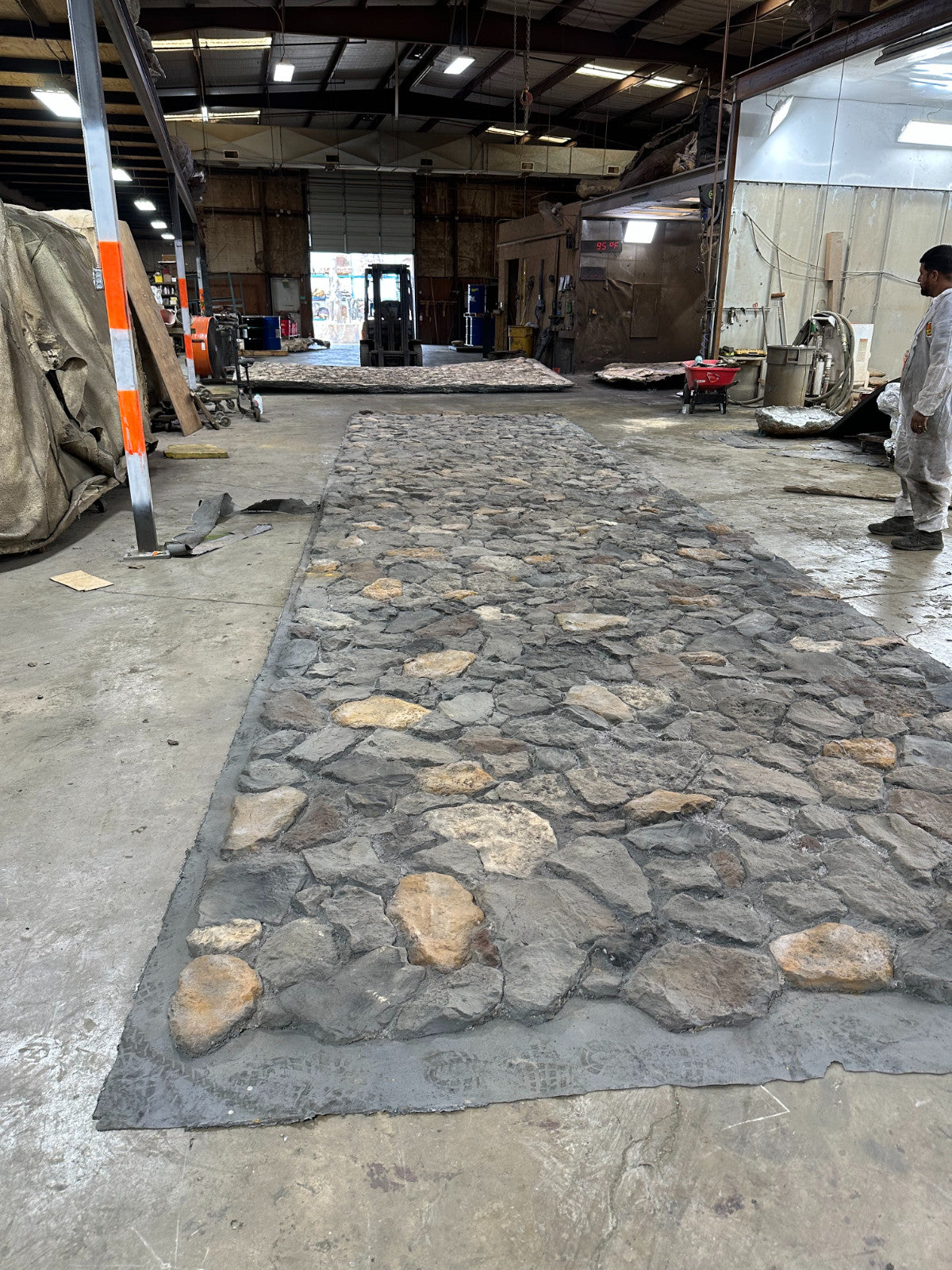 Crazy stone Rock Wall Panel