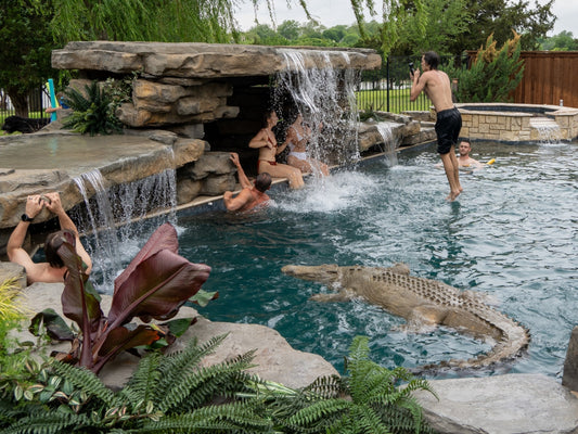 Floating Crocodile Large