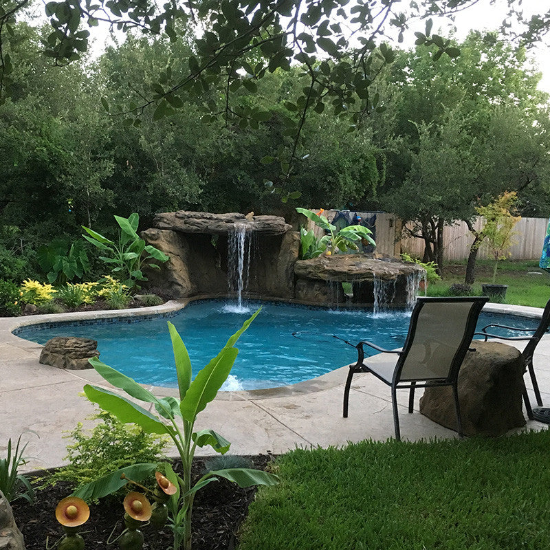 Grotto Swimming Pool Waterfall