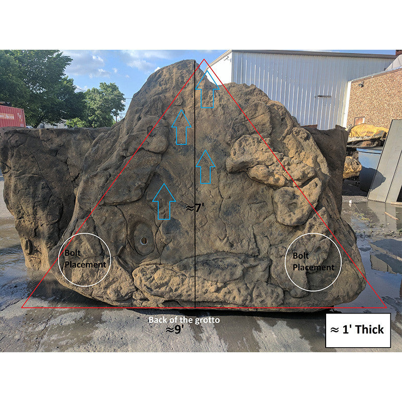 Grotto Swimming Pool Waterfall