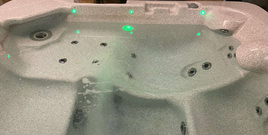 LED light, lighted waterfall 10 points light