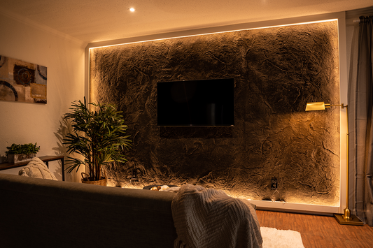 DRAGONSTONE ROCK WALL PANEL 16' X 8'